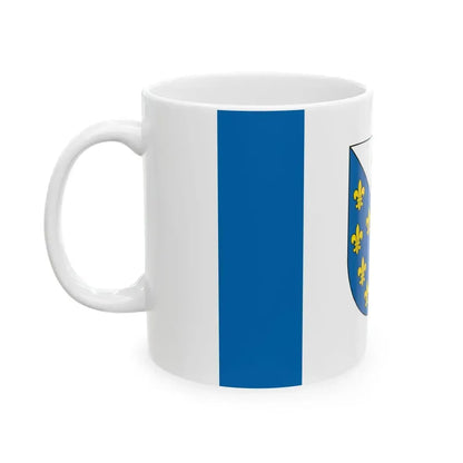 POL powiat gryficki flag (Poland) White Coffee Mug - Go Mug Yourself