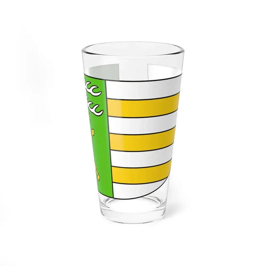 POL powiat janowski flag (Poland) Pint Glass 16oz 16oz - Go Mug Yourself