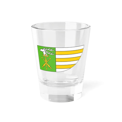 POL powiat janowski flag (Poland) Shot Glass 1.5oz 1.5oz - Go Mug Yourself
