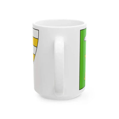 POL powiat janowski flag (Poland) White Coffee Mug - Go Mug Yourself