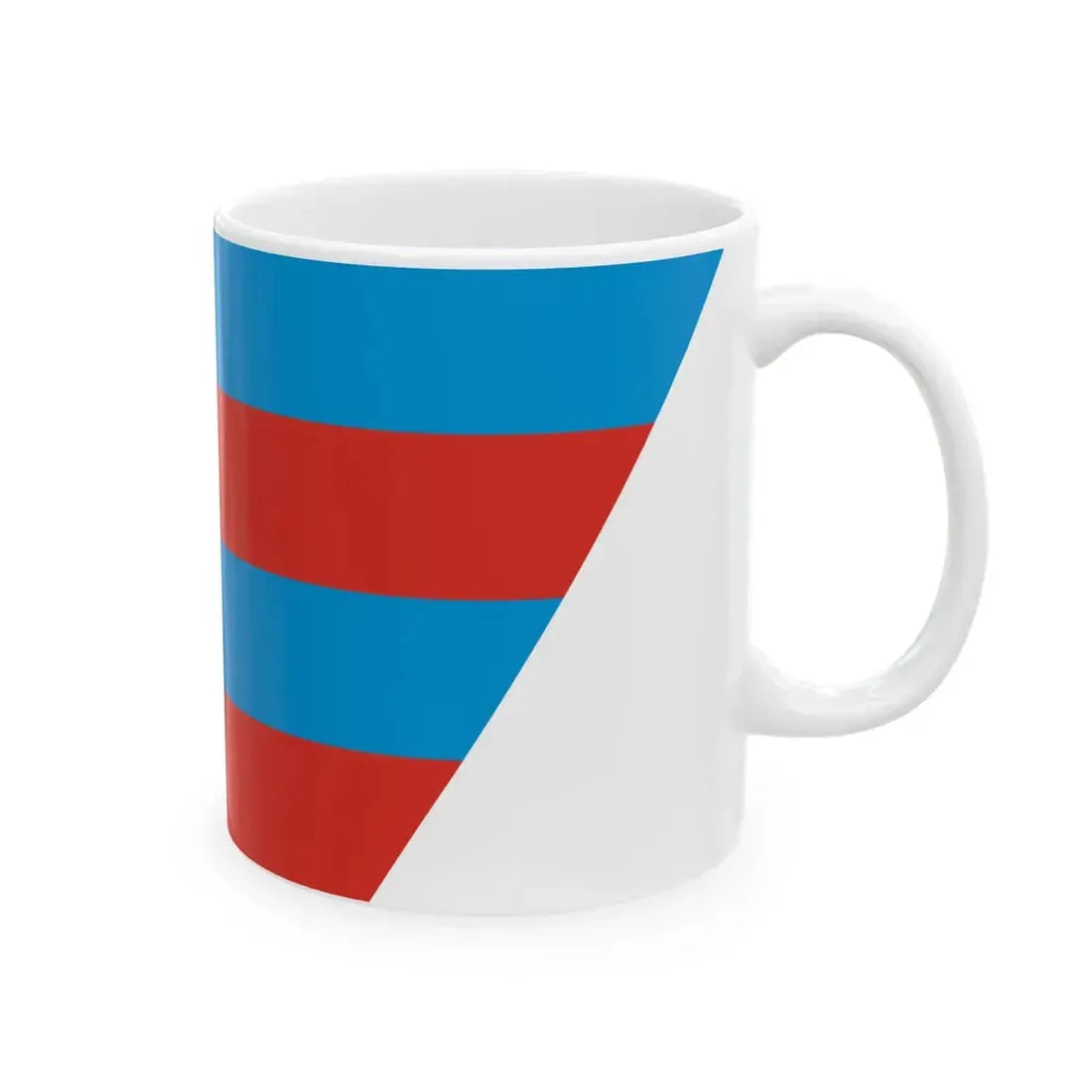 POL powiat jarocinski flag (Poland) White Coffee Mug - Go Mug Yourself