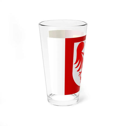 POL powiat jaworski flag (Poland) Pint Glass 16oz - Go Mug Yourself