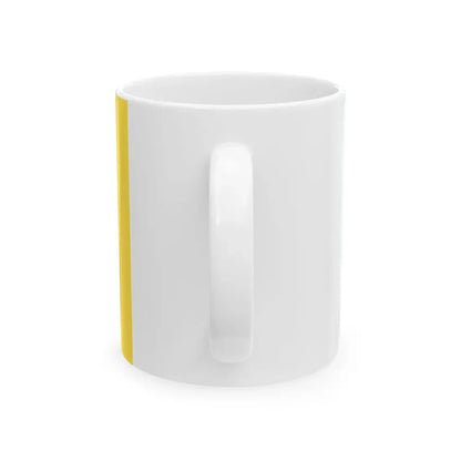 POL powiat jaworski flag (Poland) White Coffee Mug - Go Mug Yourself