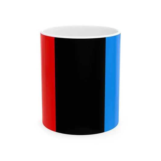 POL powiat kamiennogorski flag (Poland) White Coffee Mug 11oz - Go Mug Yourself