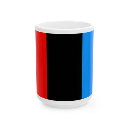 POL powiat kamiennogorski flag (Poland) White Coffee Mug 15oz - Go Mug Yourself