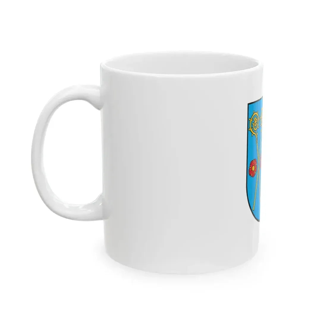 POL powiat kamienski flag (Poland) White Coffee Mug - Go Mug Yourself