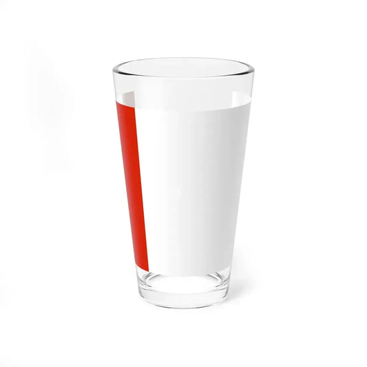 POL powiat karkonoski flag (Poland) Pint Glass 16oz 16oz - Go Mug Yourself