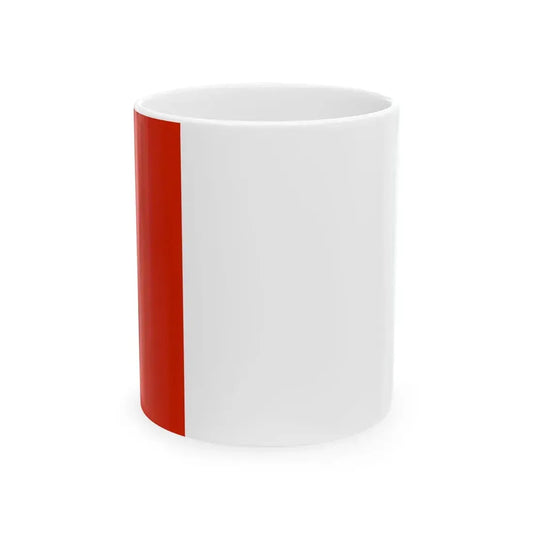 POL powiat karkonoski flag (Poland) White Coffee Mug 11oz - Go Mug Yourself