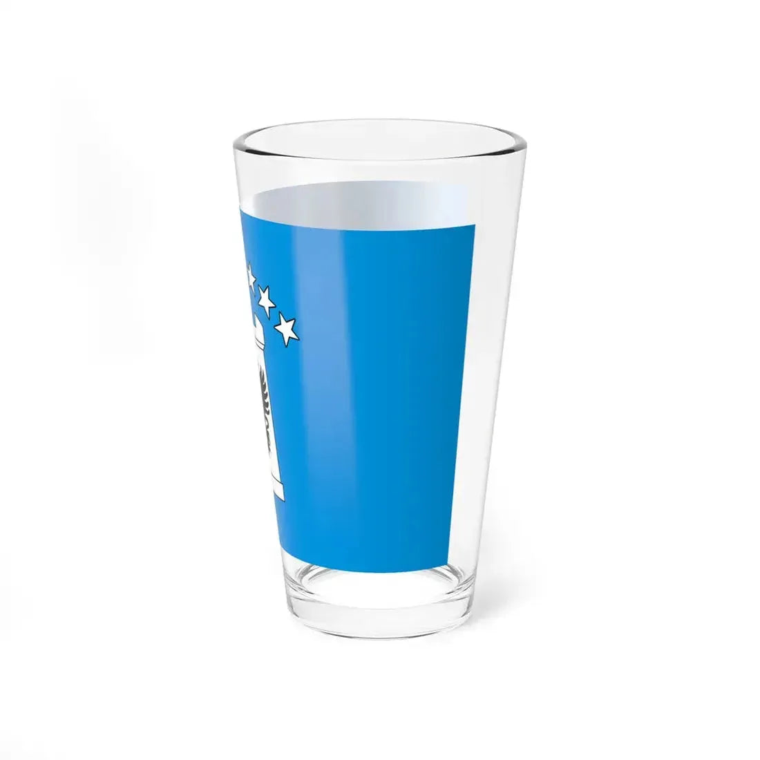 POL powiat kartuski flag (Poland) Pint Glass 16oz - Go Mug Yourself