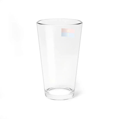 POL powiat kazimierski flag (Poland) Pint Glass 16oz - Go Mug Yourself