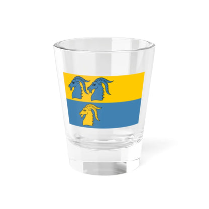 POL powiat kedzierzynsko-kozielski flag (Poland) Shot Glass 1.5oz 1.5oz - Go Mug Yourself