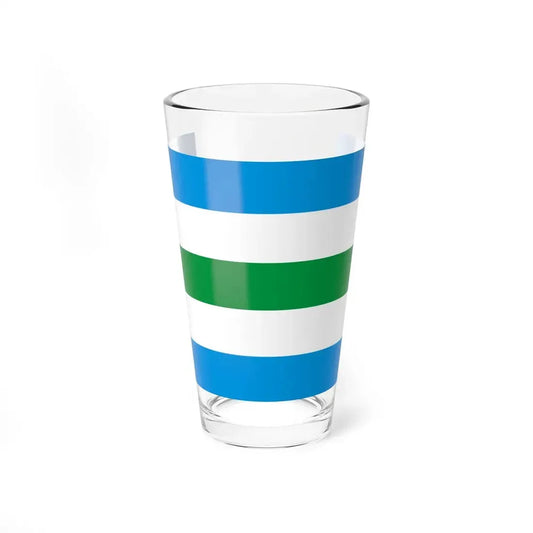 POL powiat ketrzynski flag (Poland) Pint Glass 16oz 16oz - Go Mug Yourself