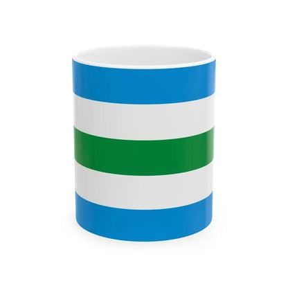 POL powiat ketrzynski flag (Poland) White Coffee Mug 11oz - Go Mug Yourself