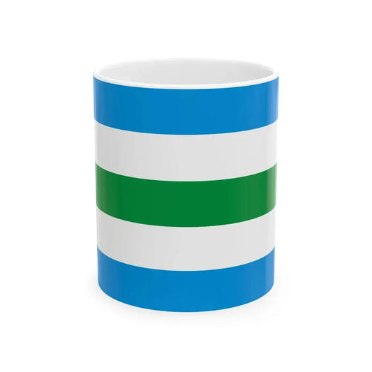 POL powiat ketrzynski flag (Poland) White Coffee Mug 11oz - Go Mug Yourself