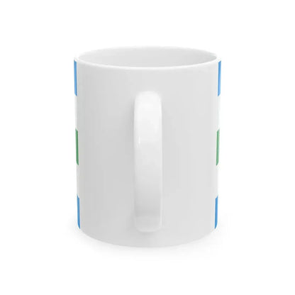 POL powiat ketrzynski flag (Poland) White Coffee Mug - Go Mug Yourself