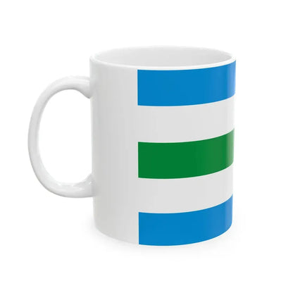 POL powiat ketrzynski flag (Poland) White Coffee Mug - Go Mug Yourself