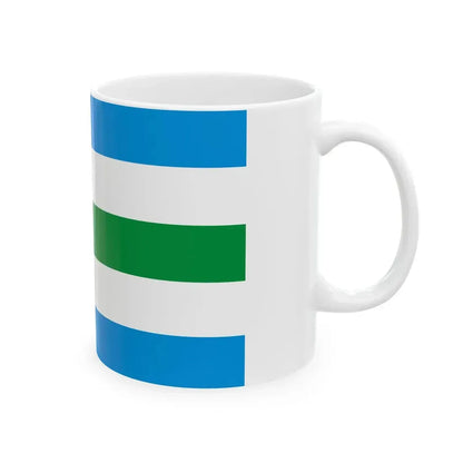 POL powiat ketrzynski flag (Poland) White Coffee Mug - Go Mug Yourself