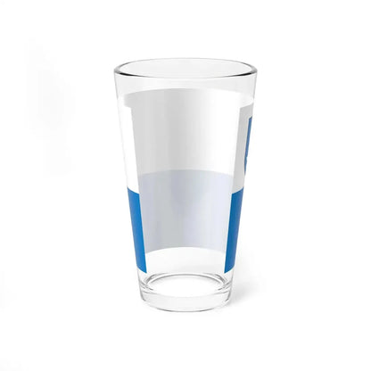 POL powiat kłobucki flag (Poland) Pint Glass 16oz - Go Mug Yourself