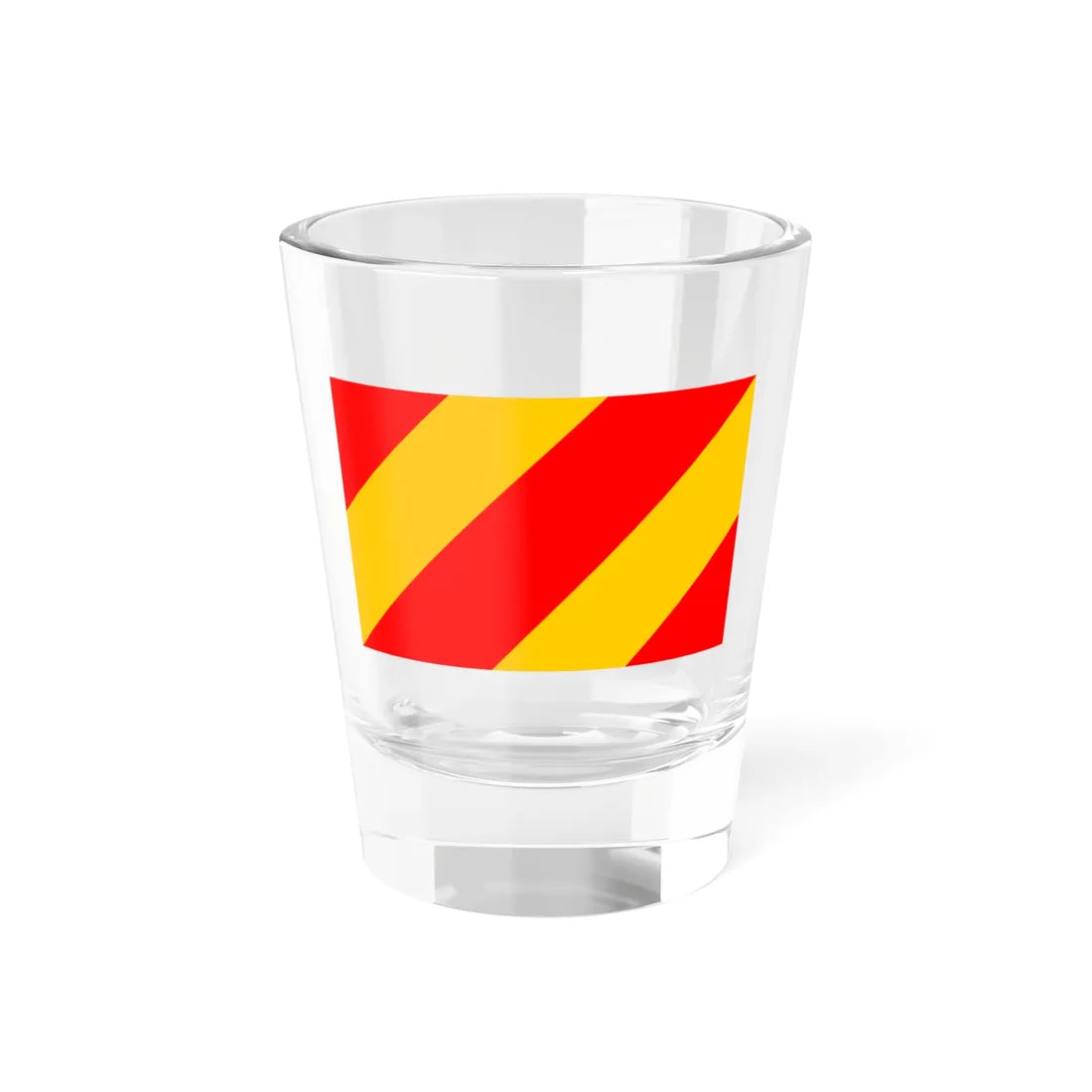 POL powiat kłodzki flag (Poland) Shot Glass 1.5oz 1.5oz - Go Mug Yourself