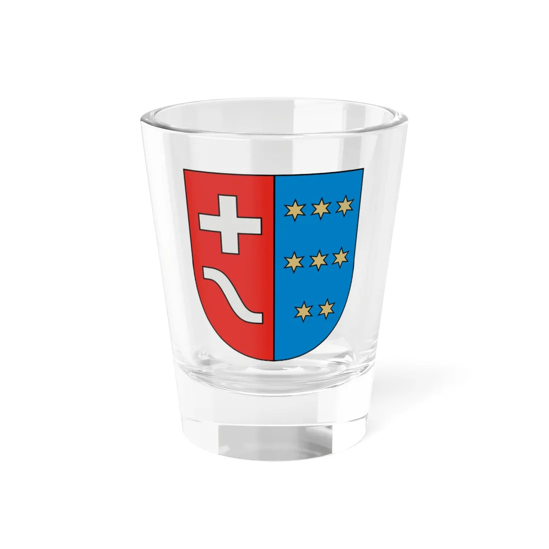 POL powiat kolbuszowski COA (Poland) (Coat of Arms) Shot Glass 1.5oz 1.5oz - Go Mug Yourself