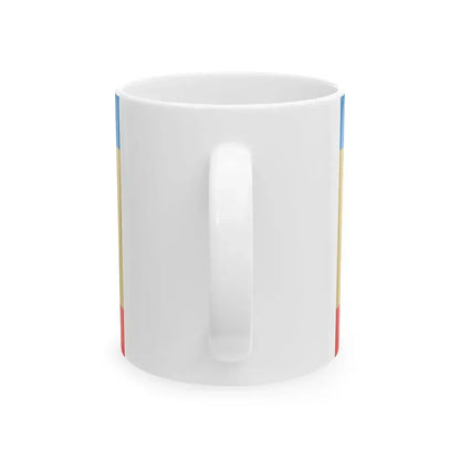 POL powiat kolbuszowski flag (Poland) White Coffee Mug - Go Mug Yourself