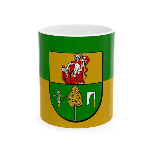 POL powiat kolnenski flag (Poland) White Coffee Mug 11oz - Go Mug Yourself