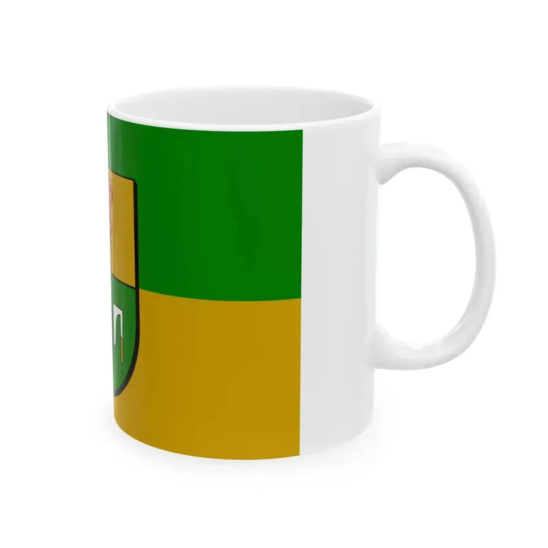 POL powiat kolnenski flag (Poland) White Coffee Mug - Go Mug Yourself