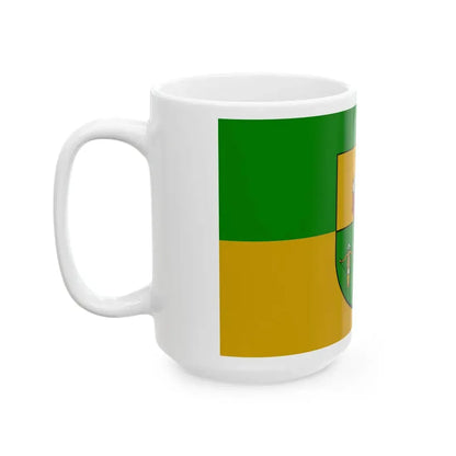 POL powiat kolnenski flag (Poland) White Coffee Mug - Go Mug Yourself