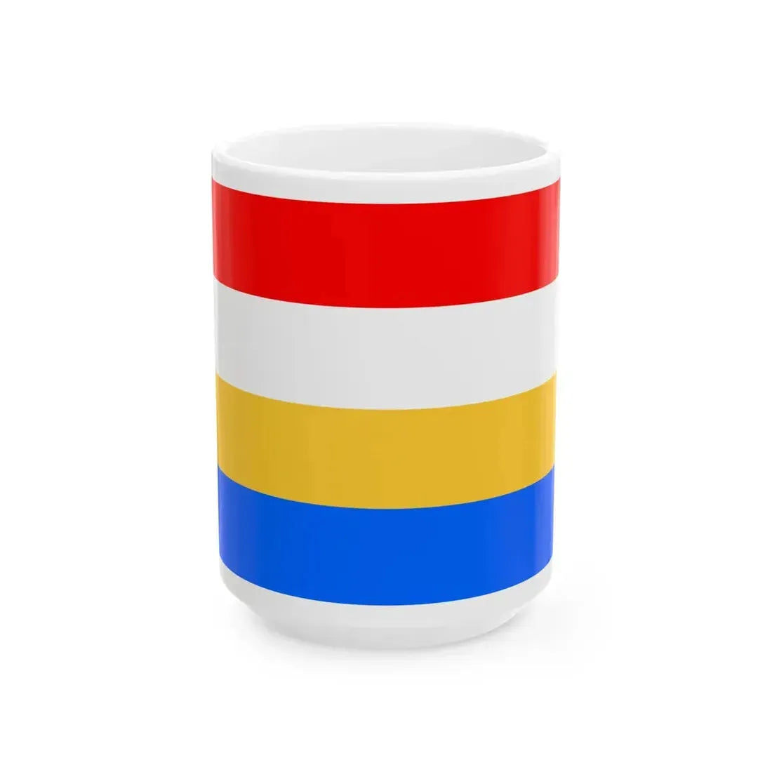 POL powiat konecki Flag (Poland) White Coffee Mug 15oz - Go Mug Yourself