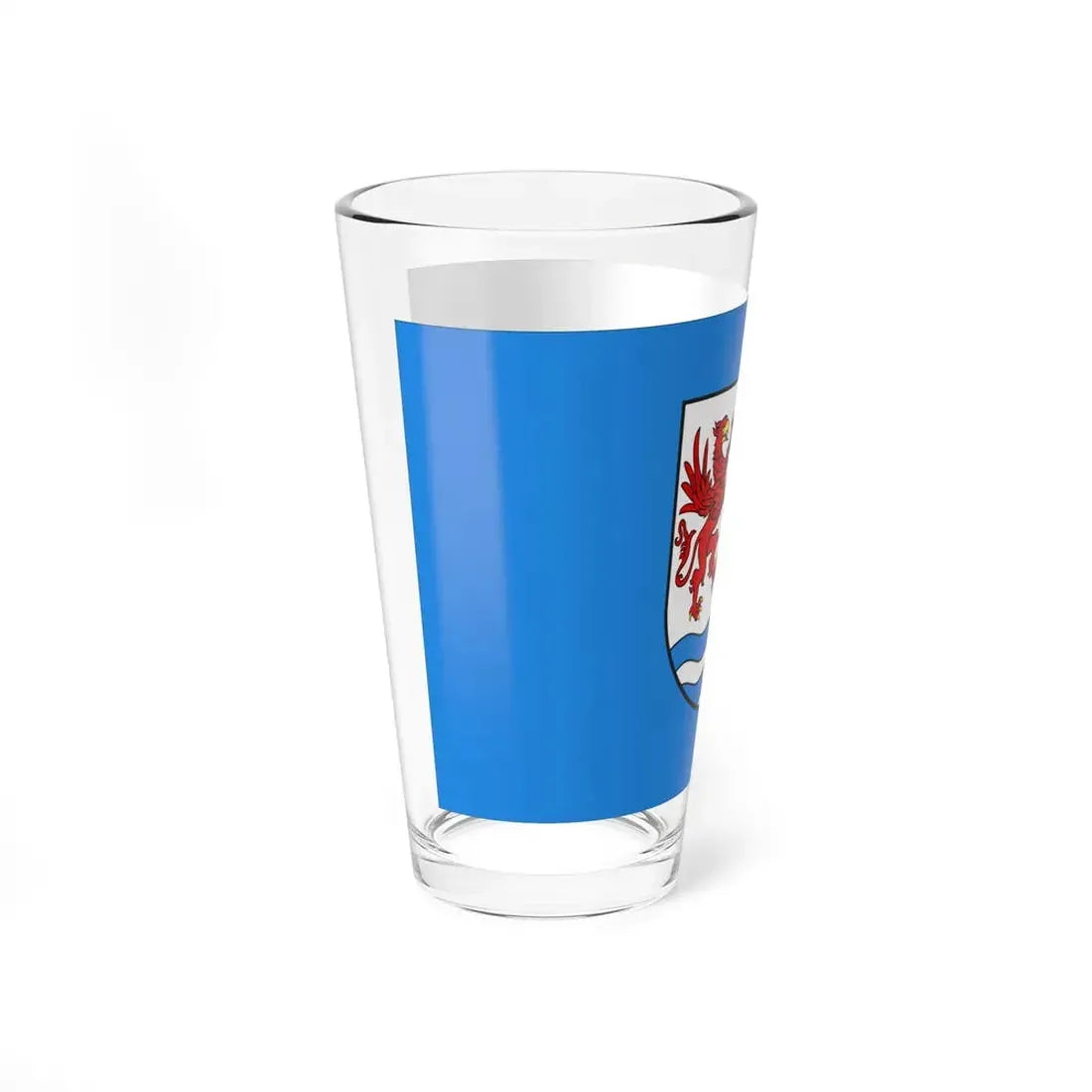 POL powiat kołobrzeski flag (Poland) Pint Glass 16oz - Go Mug Yourself