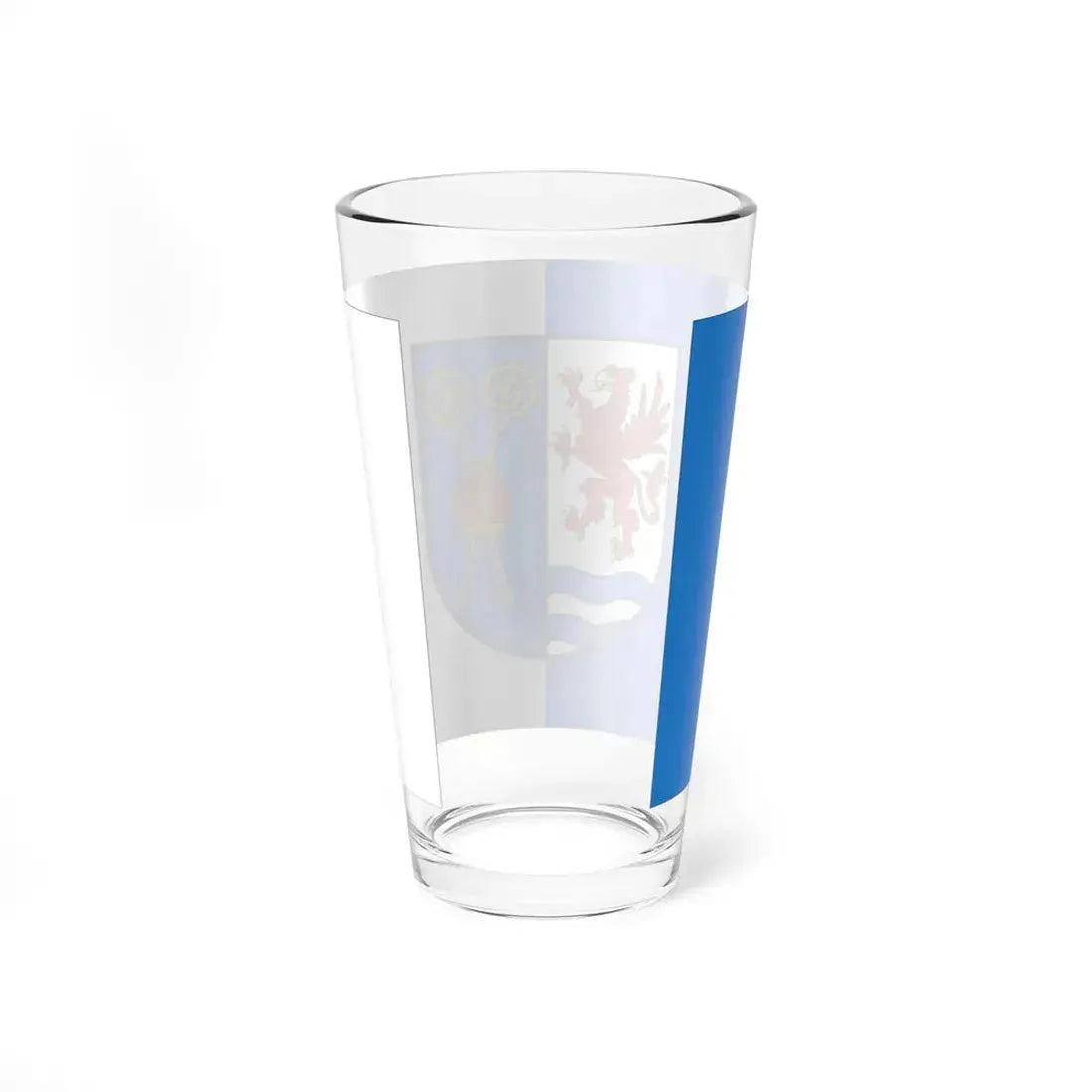 POL powiat kołobrzeski flag (Poland) Pint Glass 16oz - Go Mug Yourself
