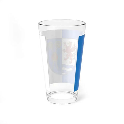 POL powiat kołobrzeski flag (Poland) Pint Glass 16oz - Go Mug Yourself