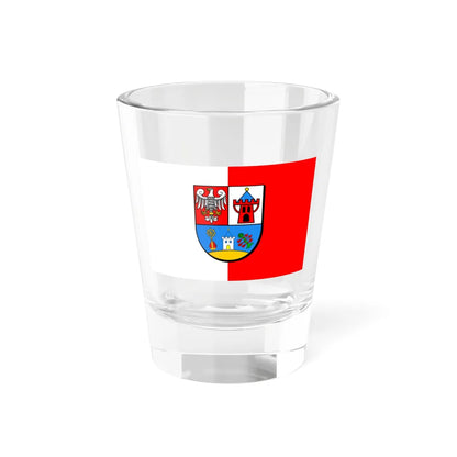 POL powiat koscianski flag (Poland) Shot Glass 1.5oz 1.5oz - Go Mug Yourself