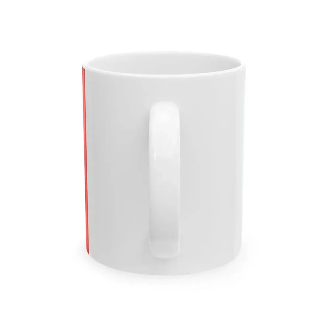 POL powiat koscianski flag (Poland) White Coffee Mug - Go Mug Yourself