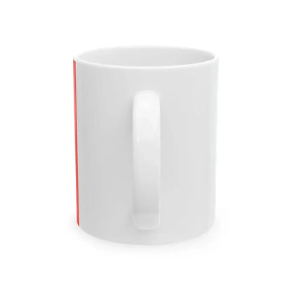 POL powiat koscianski flag (Poland) White Coffee Mug - Go Mug Yourself