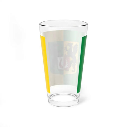 POL powiat koscierski flag (Poland) Pint Glass 16oz - Go Mug Yourself