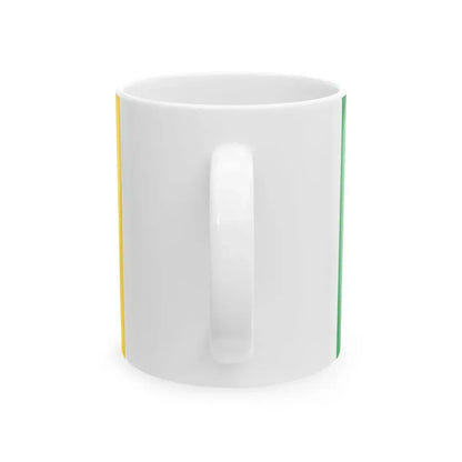POL powiat koscierski flag (Poland) White Coffee Mug - Go Mug Yourself