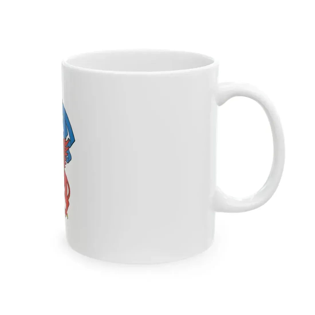 POL powiat koszalinski flag (Poland) White Coffee Mug - Go Mug Yourself