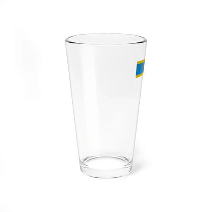 POL powiat kozienicki flag (Poland) Pint Glass 16oz - Go Mug Yourself