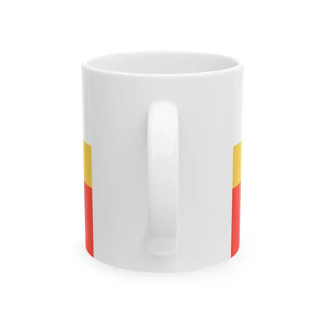 POL powiat krakowski flag (Poland) White Coffee Mug - Go Mug Yourself