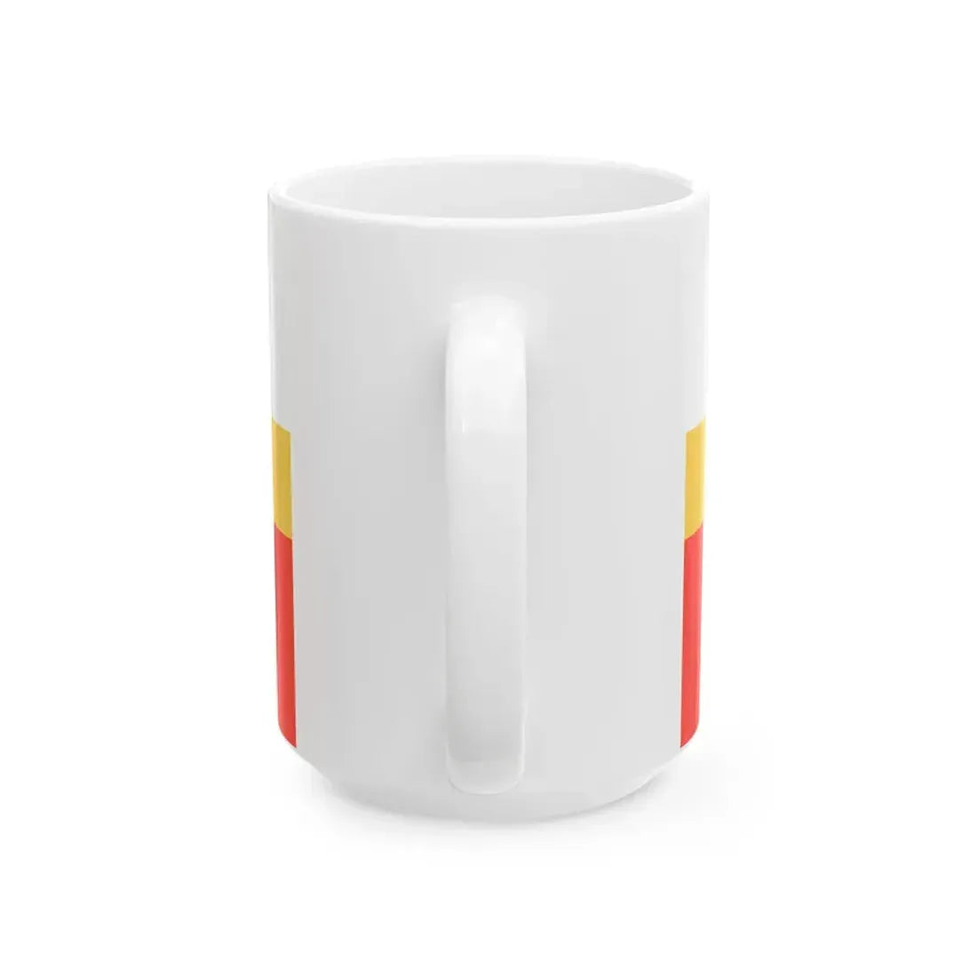 POL powiat krakowski flag (Poland) White Coffee Mug - Go Mug Yourself