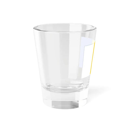 POL powiat krapkowicki flag (Poland) Shot Glass 1.5oz - Go Mug Yourself