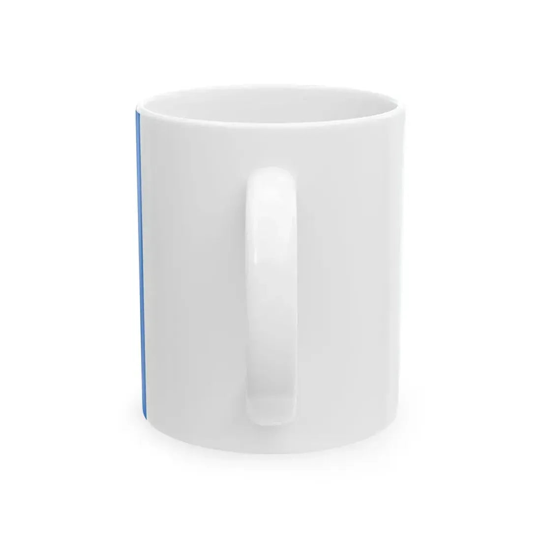 POL powiat krapkowicki flag (Poland) White Coffee Mug - Go Mug Yourself