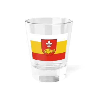 POL powiat krasnostawski flag (Poland) Shot Glass 1.5oz 1.5oz - Go Mug Yourself