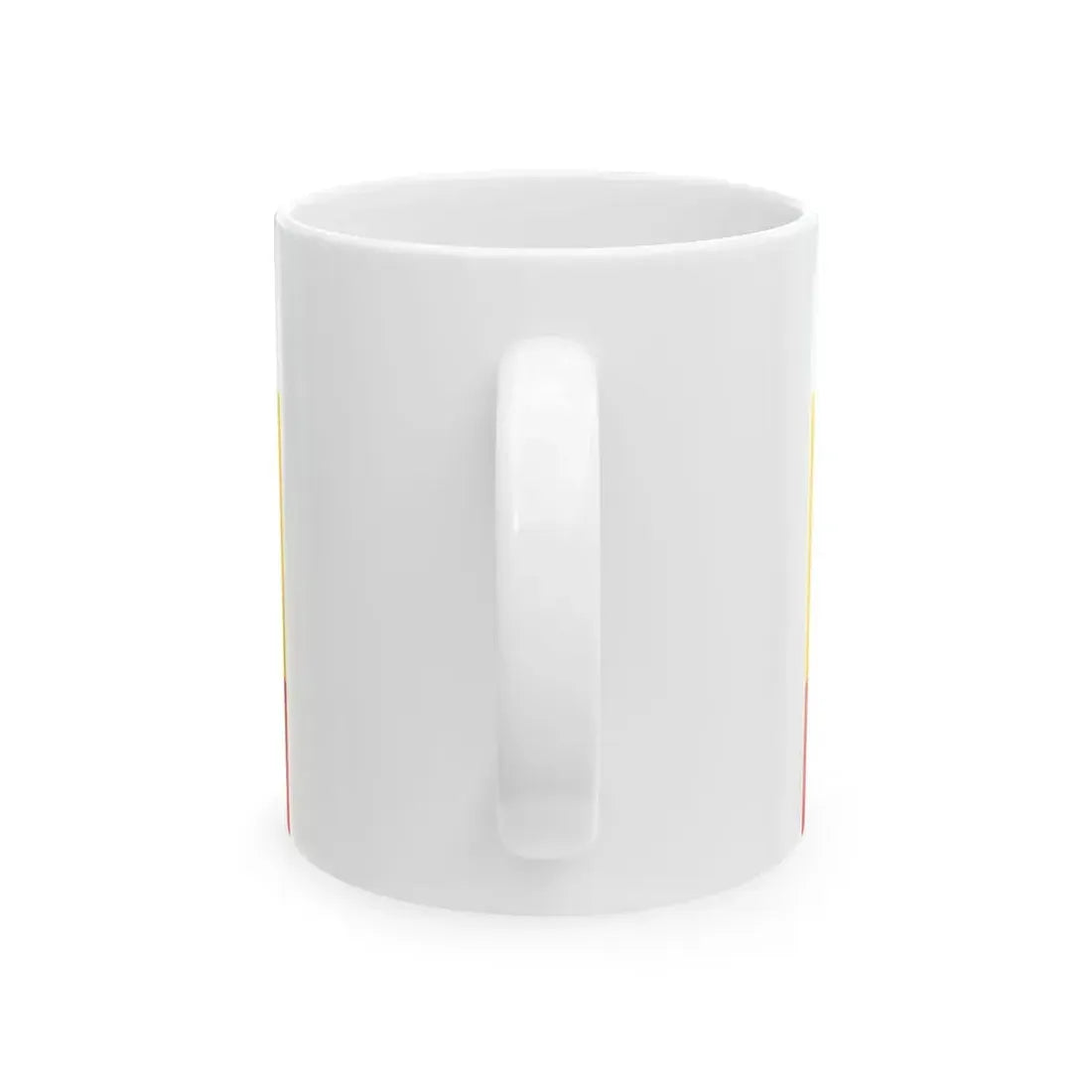 POL powiat krasnostawski flag (Poland) White Coffee Mug - Go Mug Yourself