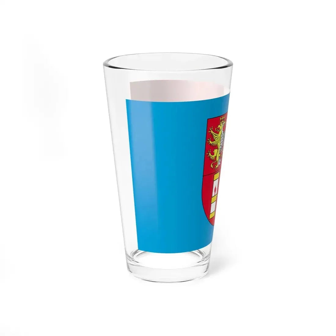 POL powiat krosnienski flag (Poland) Pint Glass 16oz - Go Mug Yourself