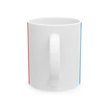 POL powiat krosnienski flag (Poland) White Coffee Mug - Go Mug Yourself