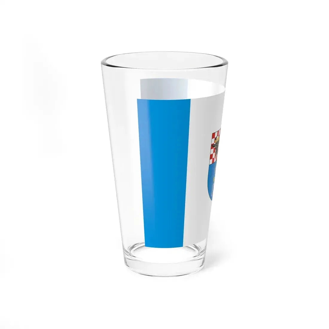 POL powiat krotoszynski flag (Poland) Pint Glass 16oz - Go Mug Yourself