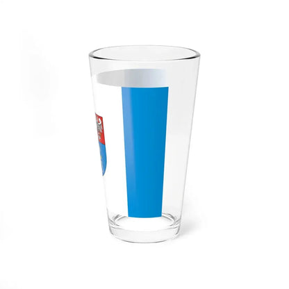 POL powiat krotoszynski flag (Poland) Pint Glass 16oz - Go Mug Yourself