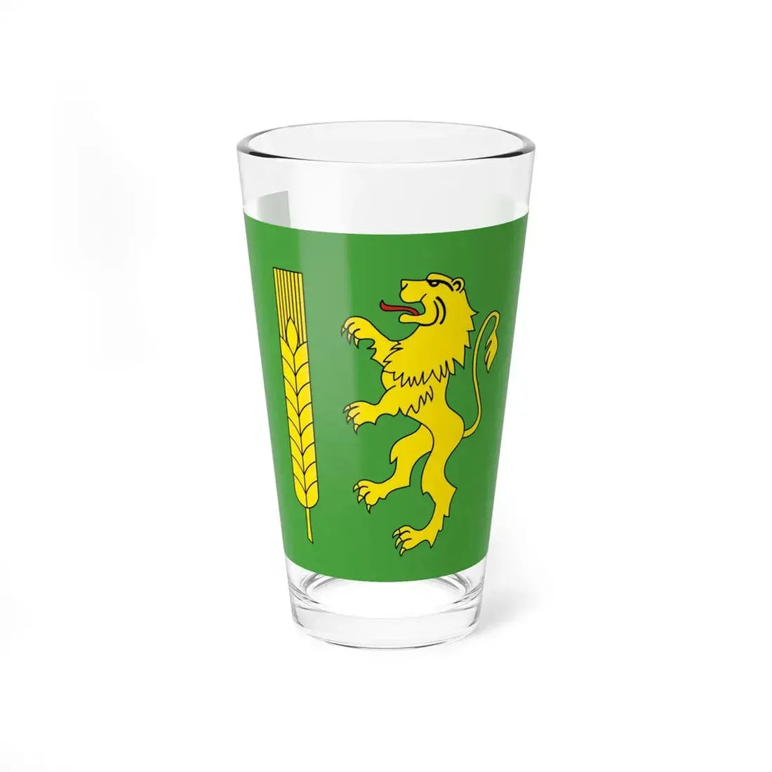 POL powiat kutnowski flag (Poland) Pint Glass 16oz 16oz - Go Mug Yourself